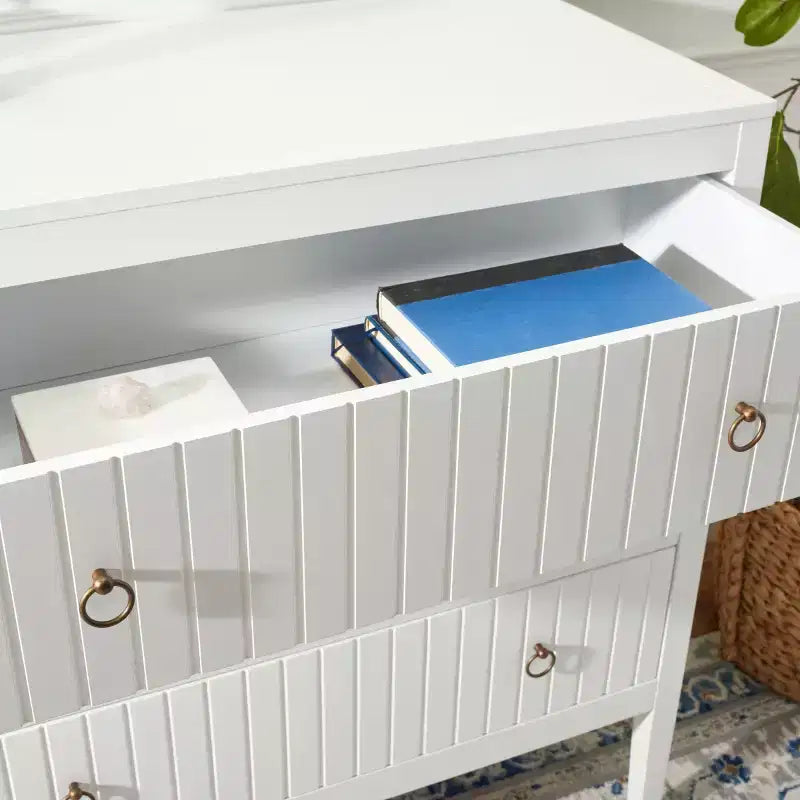 Cassettiera a 3 cassetti Tegan - CHS5001 - Bianco - Safavieh