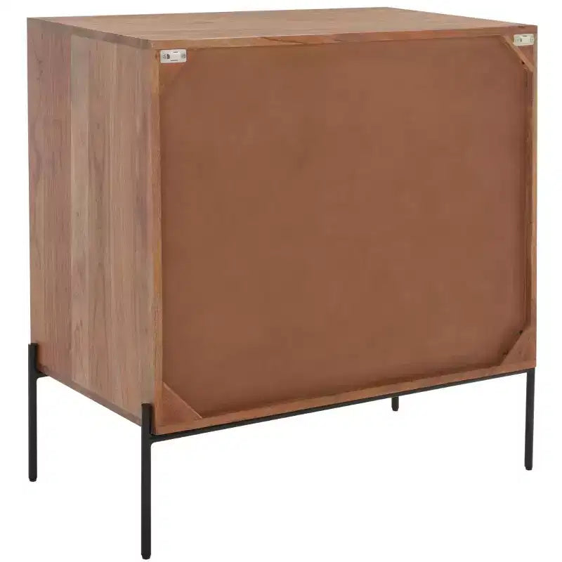 Cassettiera a 3 cassetti Dowling - CHS9002 - Marrone/Nero - Safavieh