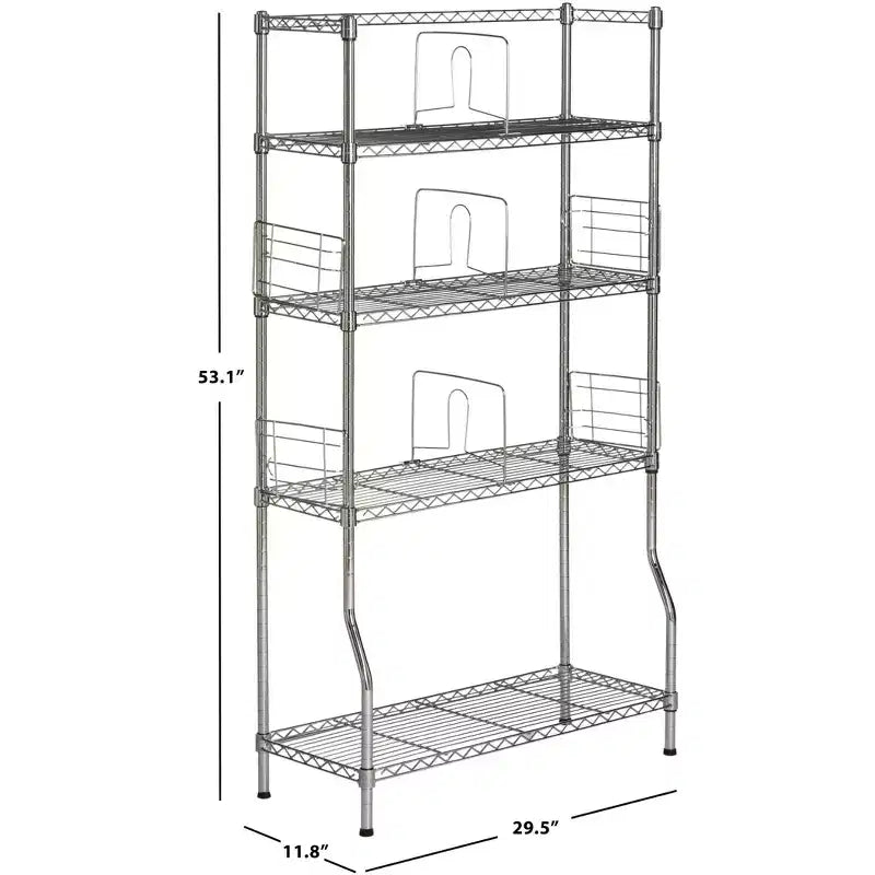 Libreria Fernand Wire - HAC1017 - Cromo - Safavieh