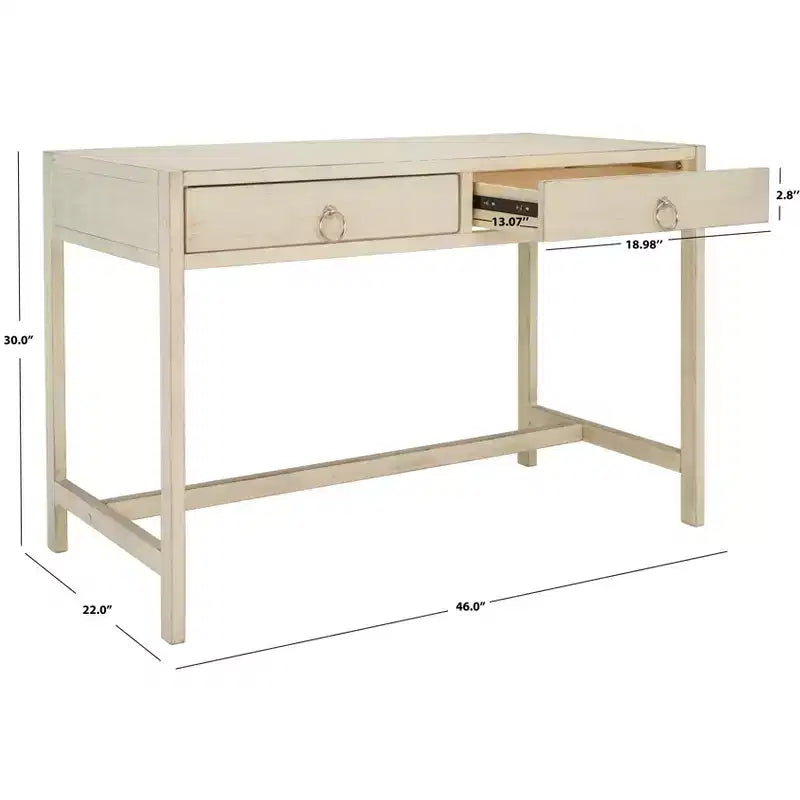 Scrivania Esther a 2 cassetti - DSK9200 - Safavieh