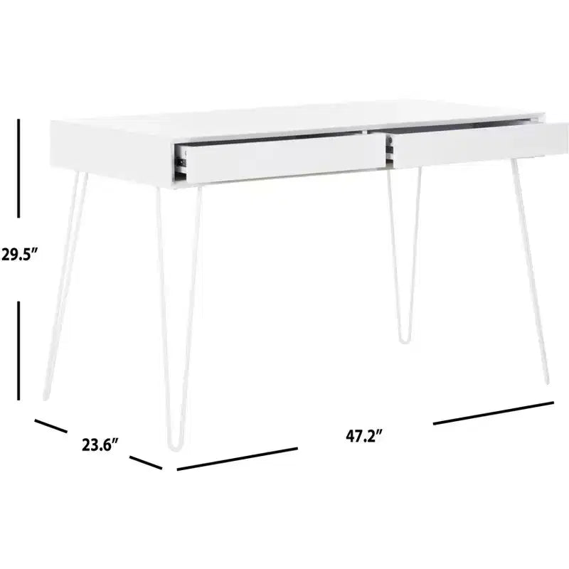 Scrivania Cade - FOX2225 - Bianco - Safavieh Couture