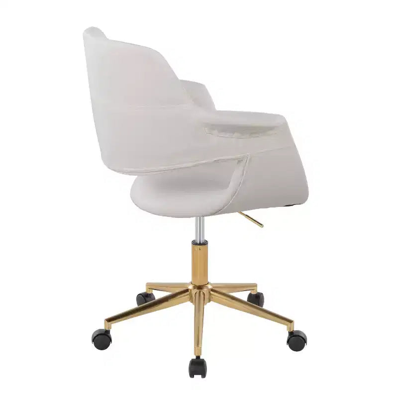 Sedia da Ufficio LumiSource Vintage Flair