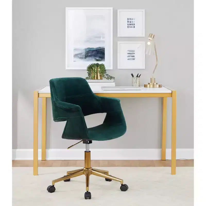 Sedia da Ufficio LumiSource Vintage Flair