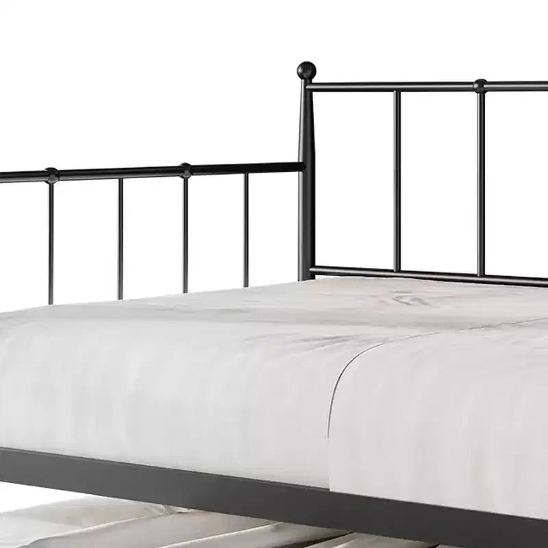ChaletPosh Letto a giorno in metallo con letto estraibile