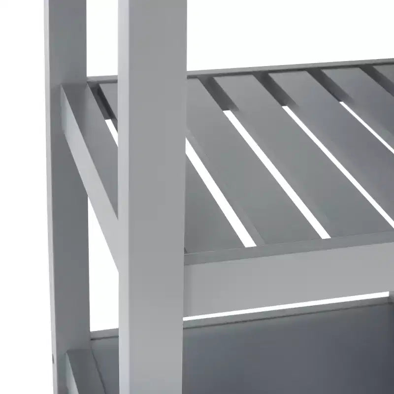 Carrello Locklyn 1 anta 2 cassetti 2 ripiani - KCH8703 - Safavieh