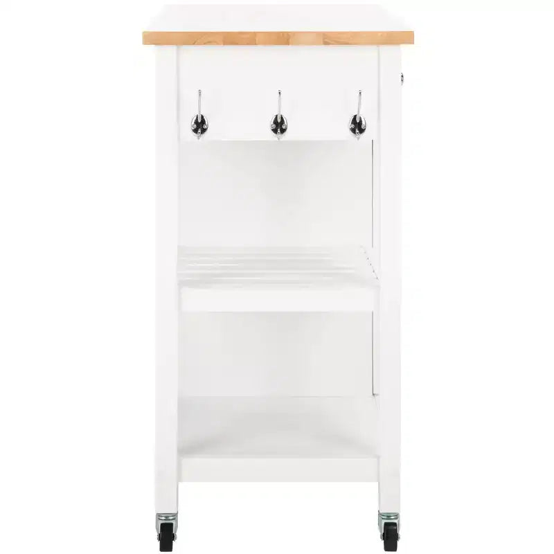 Carrello Locklyn 1 anta 2 cassetti 2 ripiani - KCH8703 - Safavieh
