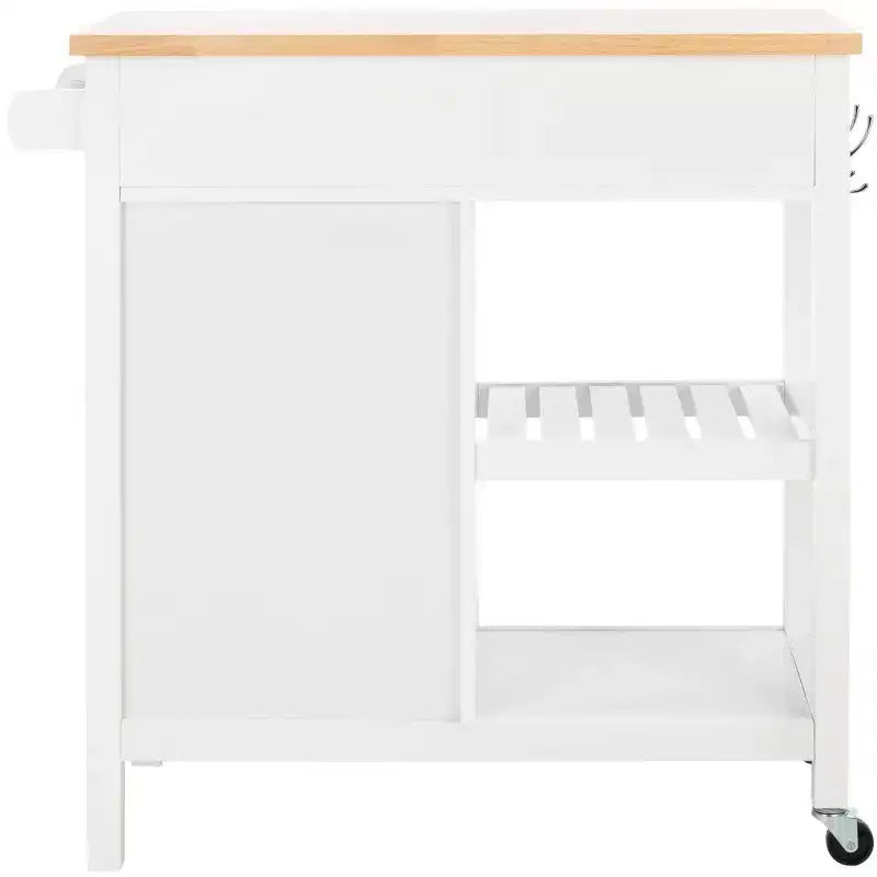 Carrello Locklyn 1 anta 2 cassetti 2 ripiani - KCH8703 - Safavieh