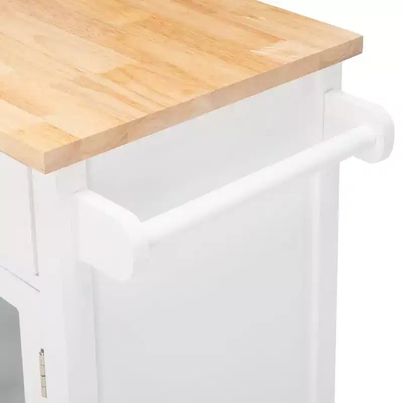Carrello Locklyn 1 anta 2 cassetti 2 ripiani - KCH8703 - Safavieh