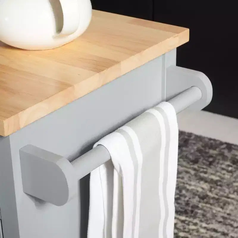 Carrello Locklyn 1 anta 2 cassetti 2 ripiani - KCH8703 - Safavieh
