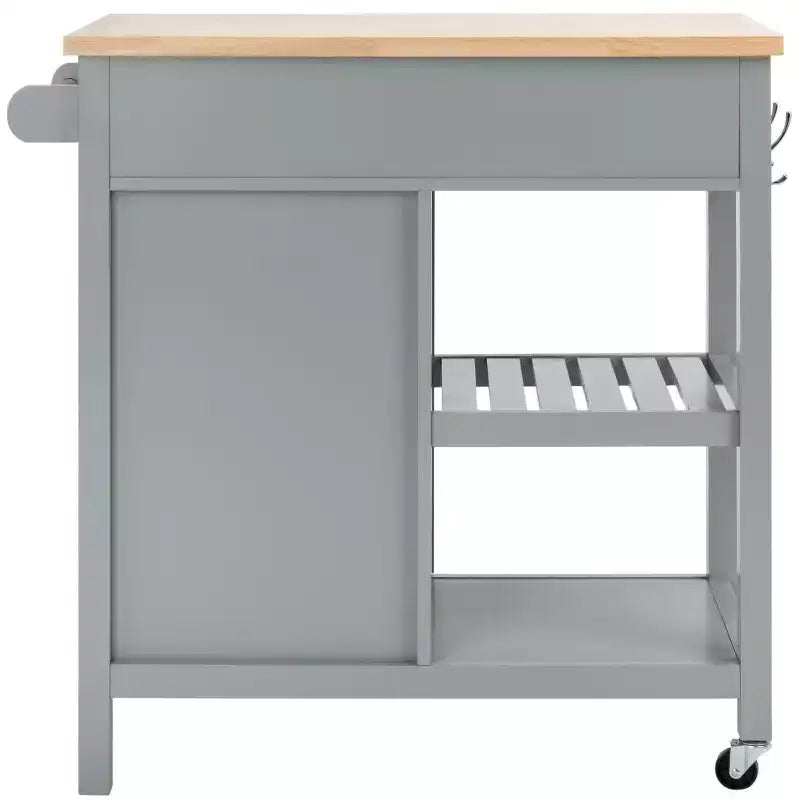 Carrello Locklyn 1 anta 2 cassetti 2 ripiani - KCH8703 - Safavieh