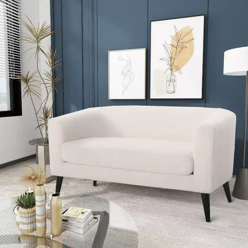 Divanetto imbottito glamour Mava per interni Christopher Knight Home