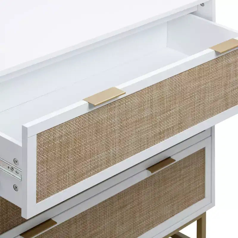 Nathan James Set di 2 cassettiere Kova Rattan