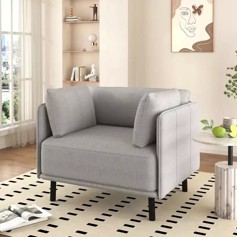 Christopher Knight Home Kyrie Poltrona d'Appoggio Imbottita con Cuscini
