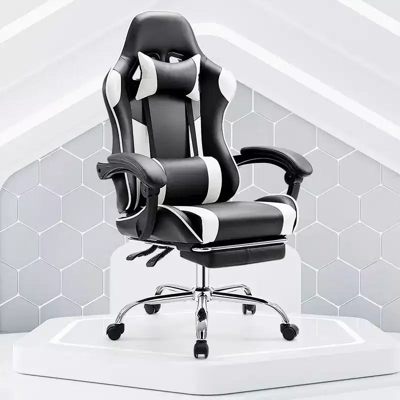 Sedia da gaming da corsa ergonomica JIONJOY con schienale alto, supporto lombare e braccioli regolabili