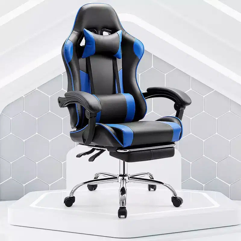 Sedia da gaming da corsa ergonomica JIONJOY con schienale alto, supporto lombare e braccioli regolabili