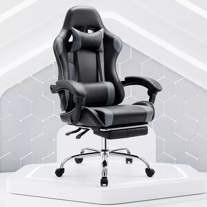 Sedia da gaming da corsa ergonomica JIONJOY con schienale alto, supporto lombare e braccioli regolabili