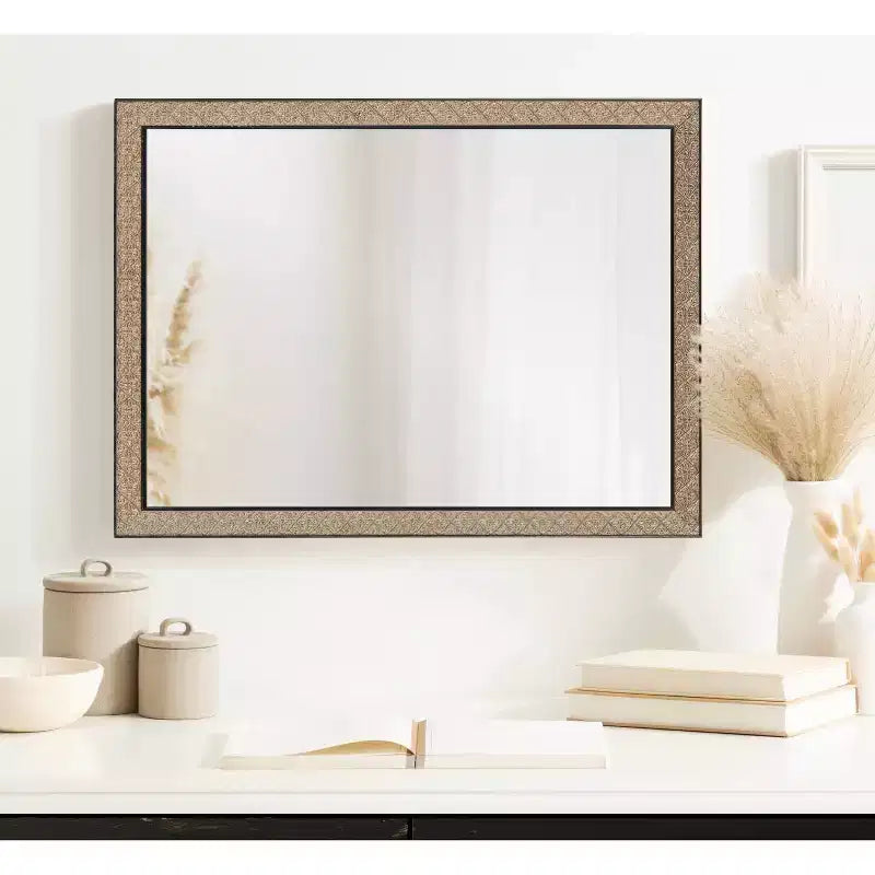 Specchio da Parete Rettangolare Soniva Oro - Kate & Laurel All Things Decor