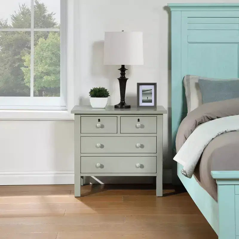 Comodino contenitore Comfort Pointe Greenwich a 4 cassetti