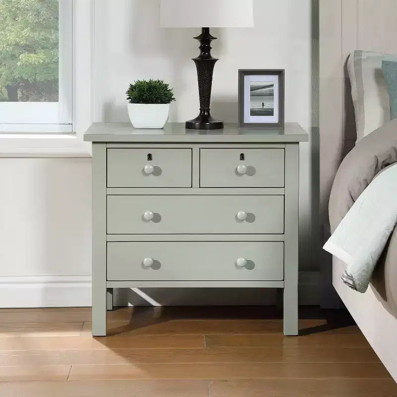 Comodino contenitore Comfort Pointe Greenwich a 4 cassetti