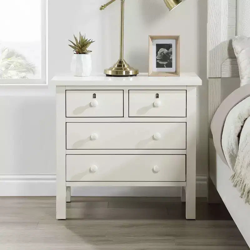 Comodino contenitore Comfort Pointe Greenwich a 4 cassetti