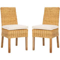 Sanibel Side Chair W/ Cushion (Set of 2) - FOX6541 - Safavieh Couture