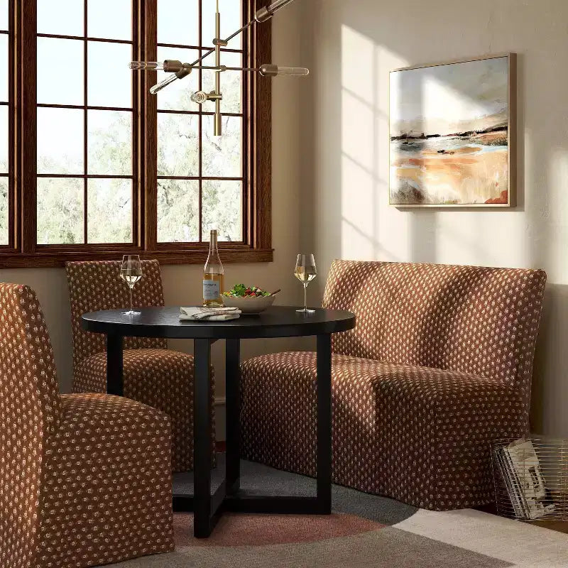 Panca da pranzo Jean con rivestimento sfoderabile 57" - Threshold