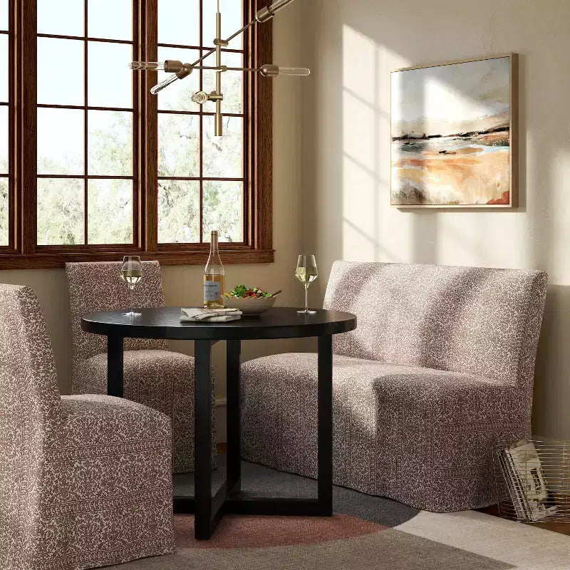 Panca da pranzo Jean con rivestimento sfoderabile 57" - Threshold