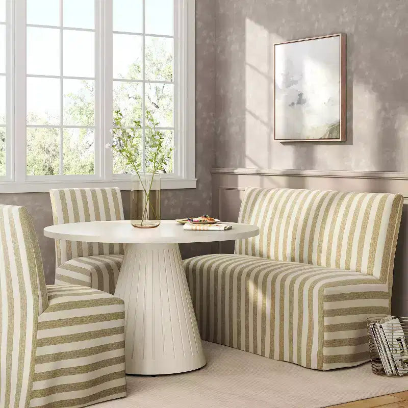 Panca da pranzo Jean con rivestimento sfoderabile 57" - Threshold