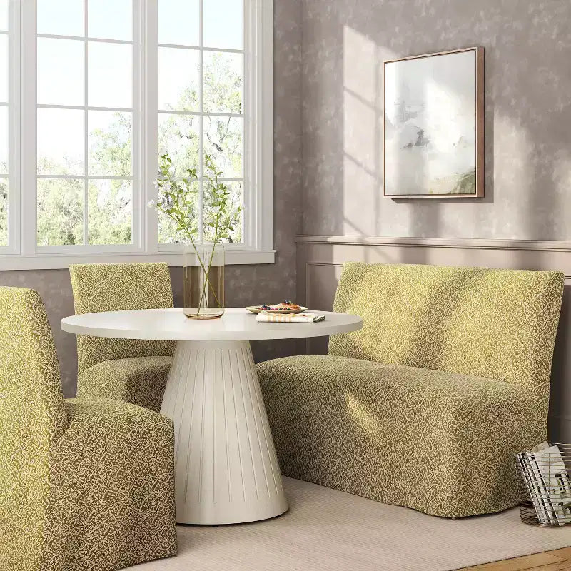 Panca da pranzo Jean con rivestimento sfoderabile 57" - Threshold