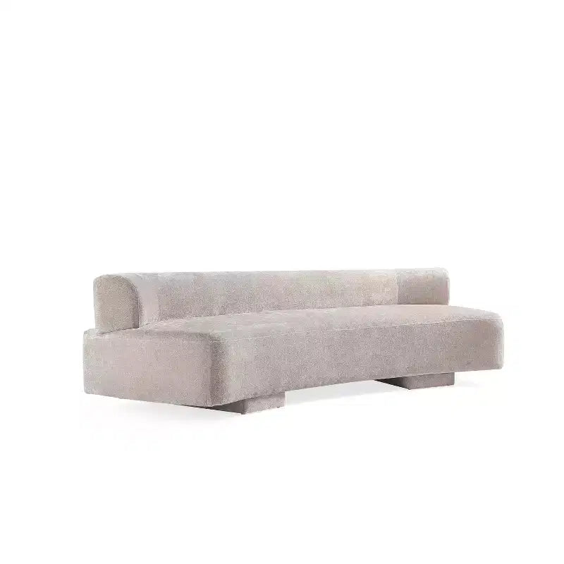 Manhattan Comfort 112" Verandah - Divano XL moderno rivestito in ciniglia