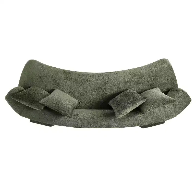 Manhattan Comfort 112" Verandah - Divano XL moderno rivestito in ciniglia