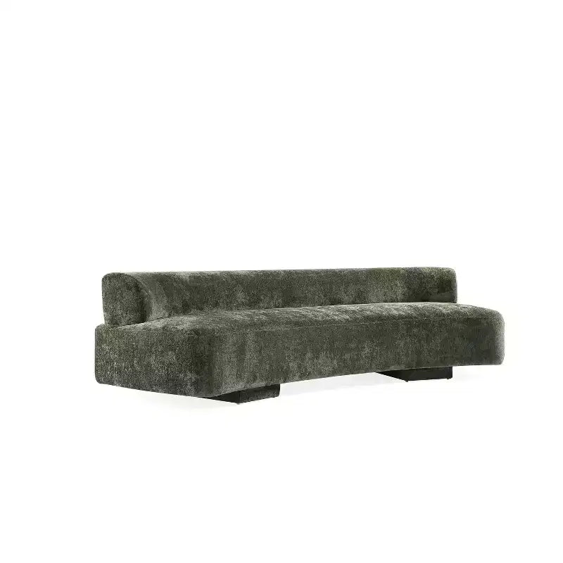 Manhattan Comfort 112" Verandah - Divano XL moderno rivestito in ciniglia