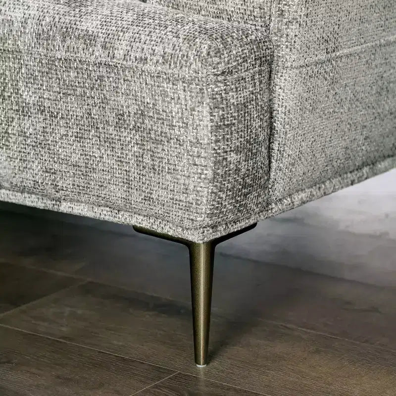 HOMES: Inside + Out Divano Tubera 81" in ciniglia, cuscino a T, reclinabile imbottito con schienale allungabile