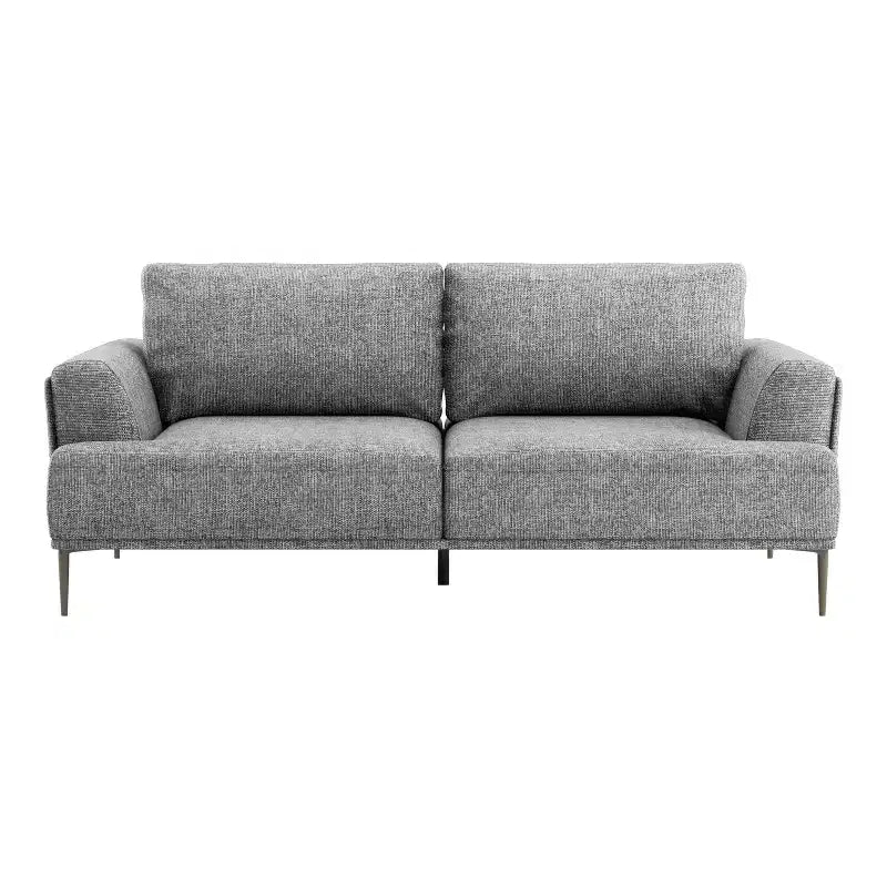 HOMES: Inside + Out Divano Tubera 81" in ciniglia, cuscino a T, reclinabile imbottito con schienale allungabile