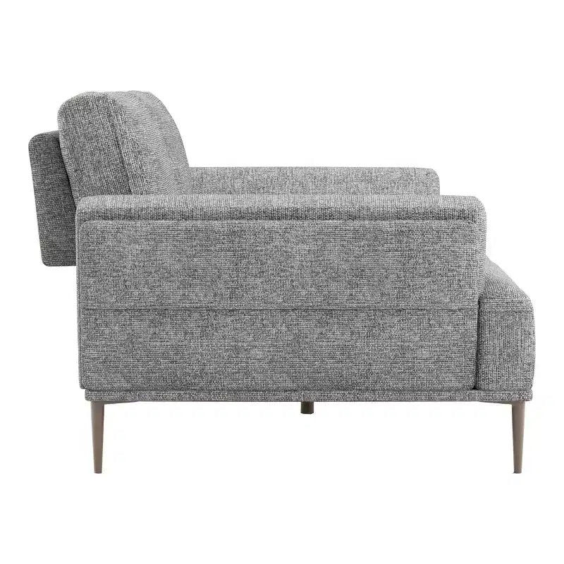 HOMES: Inside + Out Divano Tubera 81" in ciniglia, cuscino a T, reclinabile imbottito con schienale allungabile