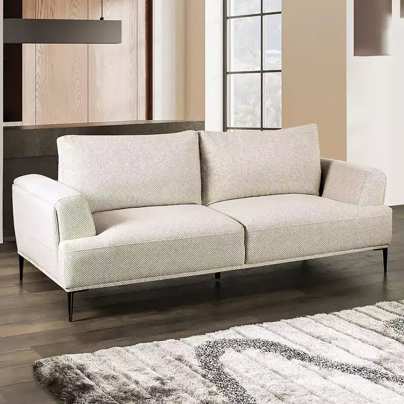 HOMES: Inside + Out Divano Tubera 81" in ciniglia, cuscino a T, reclinabile imbottito con schienale allungabile