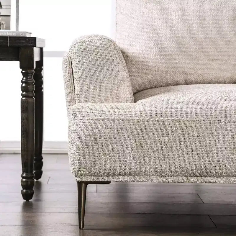 HOMES: Inside + Out Divano Tubera 81" in ciniglia, cuscino a T, reclinabile imbottito con schienale allungabile
