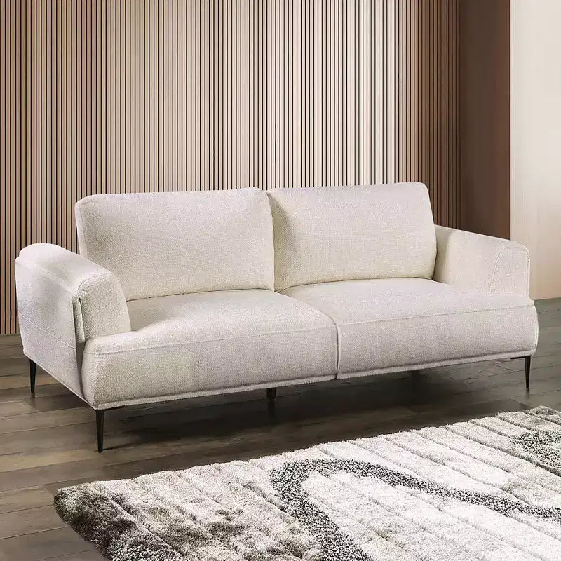 HOMES: Inside + Out Divano Tubera 81" in ciniglia, cuscino a T, reclinabile imbottito con schienale allungabile