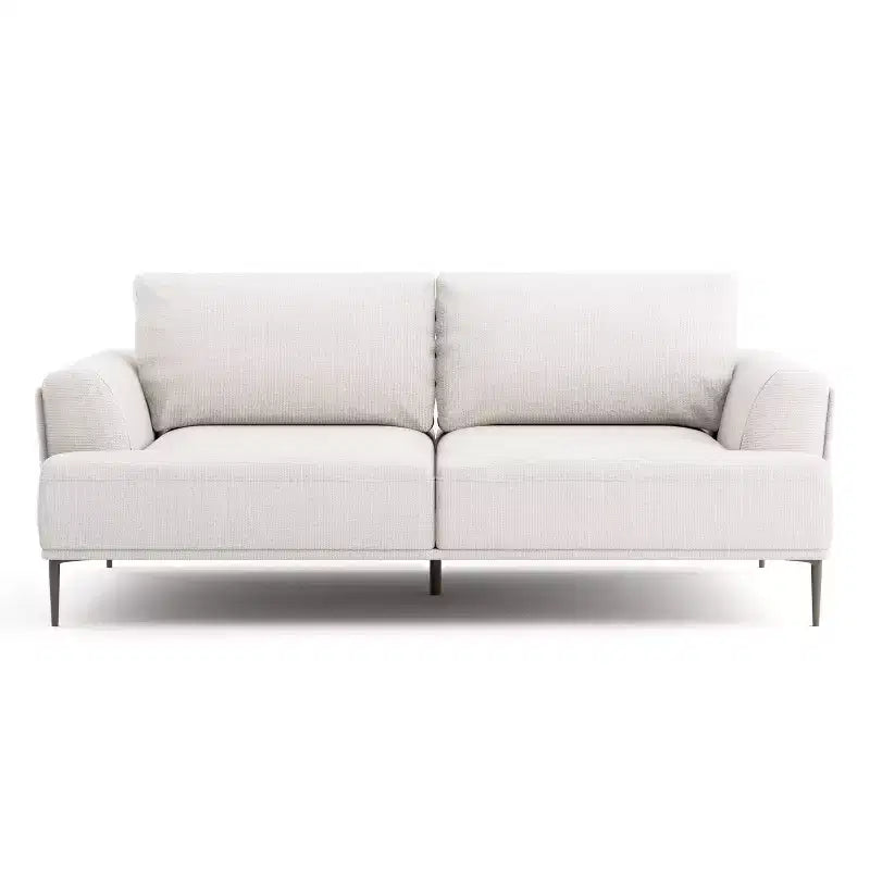 HOMES: Inside + Out Divano Tubera 81" in ciniglia, cuscino a T, reclinabile imbottito con schienale allungabile