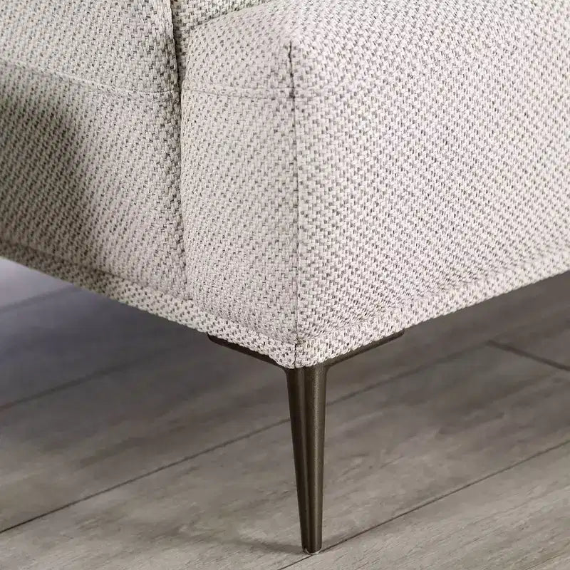 HOMES: Inside + Out Divano Tubera 81" in ciniglia, cuscino a T, reclinabile imbottito con schienale allungabile