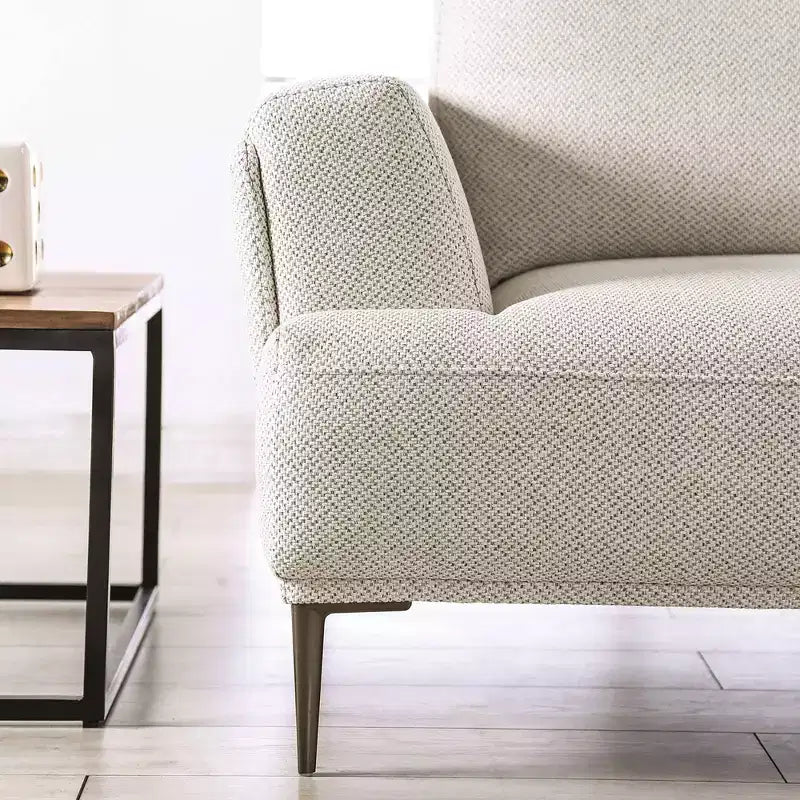 HOMES: Inside + Out Divano Tubera 81" in ciniglia, cuscino a T, reclinabile imbottito con schienale allungabile