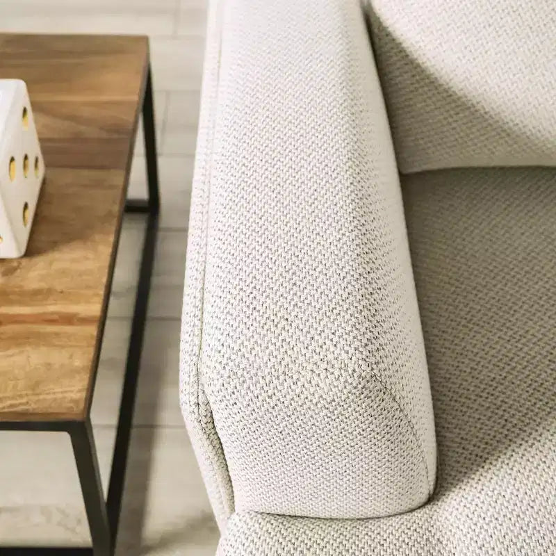 HOMES: Inside + Out Divano Tubera 81" in ciniglia, cuscino a T, reclinabile imbottito con schienale allungabile