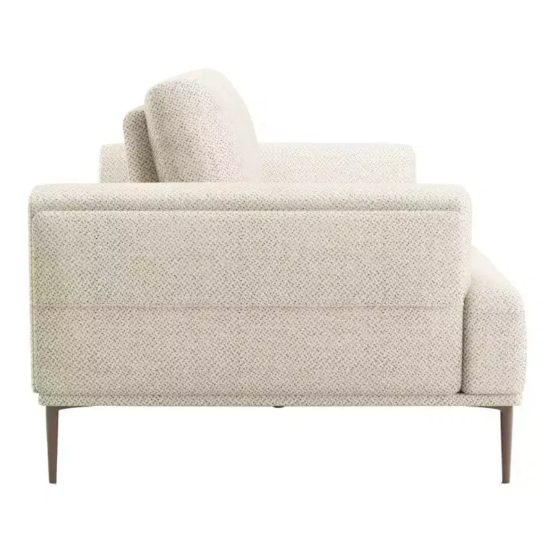 HOMES: Inside + Out Divano Tubera 81" in ciniglia, cuscino a T, reclinabile imbottito con schienale allungabile