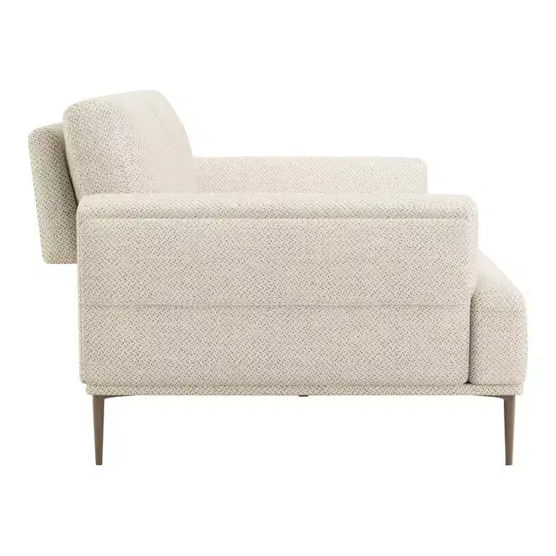 HOMES: Inside + Out Divano Tubera 81" in ciniglia, cuscino a T, reclinabile imbottito con schienale allungabile