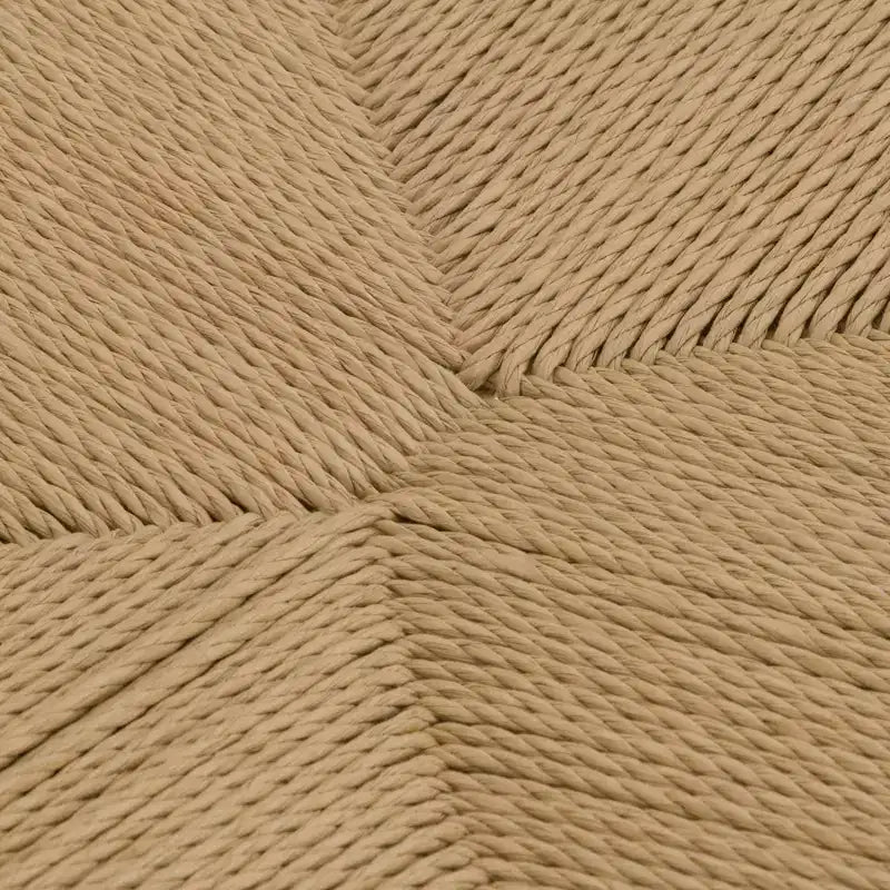 Armen Living Set di 2 Sedie da Pranzo Erie in Corda di Carta Intrecciata e Legno