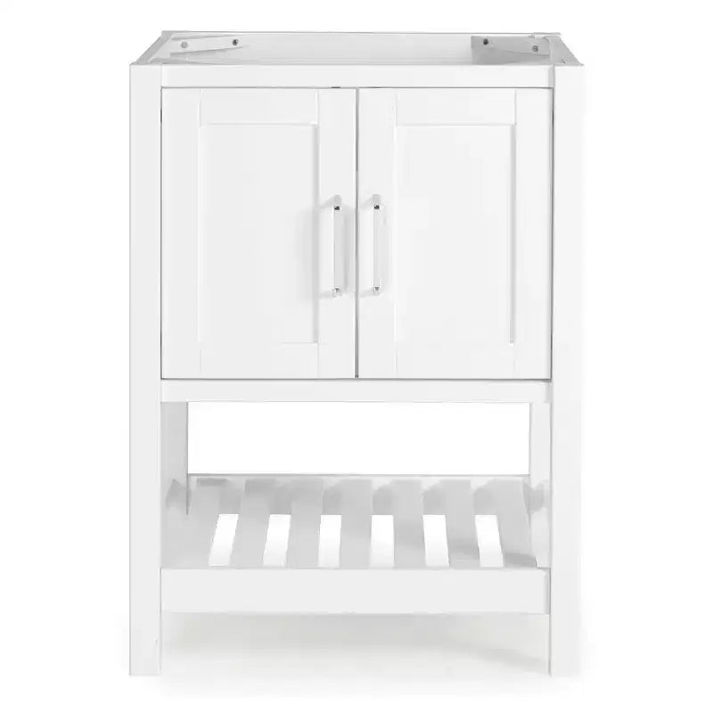 Alaterre Furniture Mobile bagno Bennet bianco