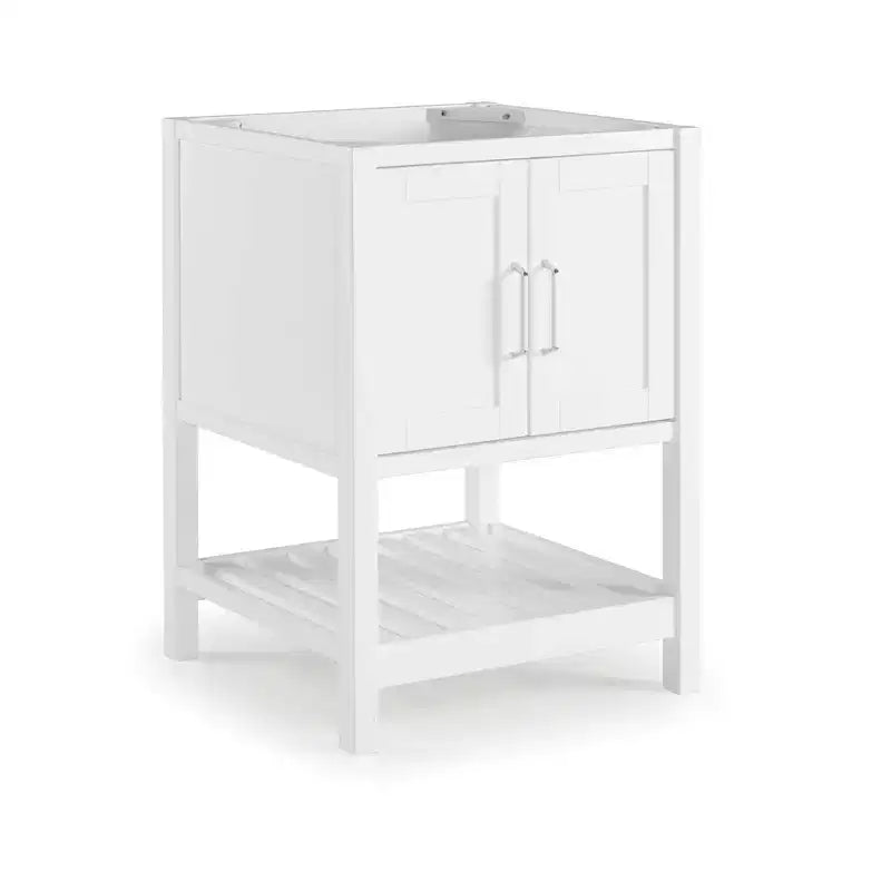 Alaterre Furniture Mobile bagno Bennet bianco