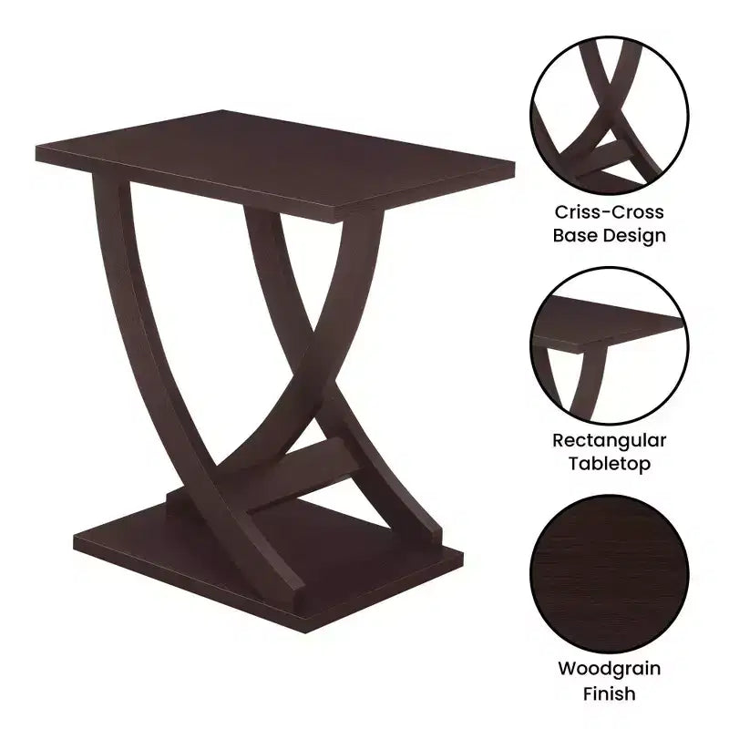 Tavolino Breighton Home Newport Criss-Cross