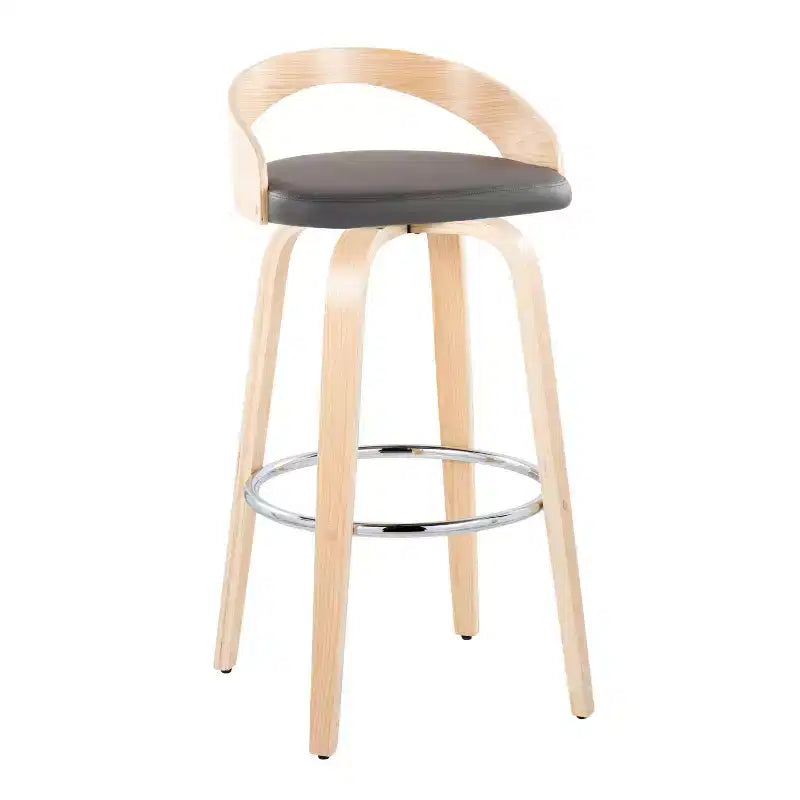 LumiSource Set di 2 Sgabelli da Bar Girevoli Grotto da 30"