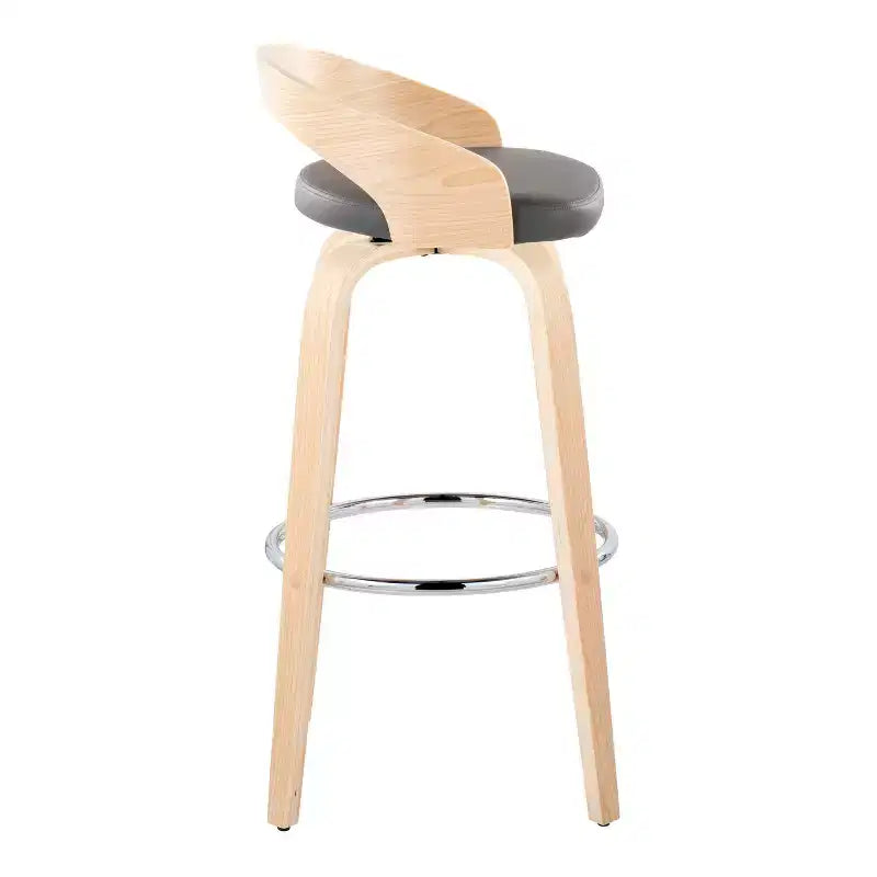 LumiSource Set di 2 Sgabelli da Bar Girevoli Grotto da 30"